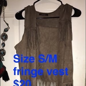Fringe vest